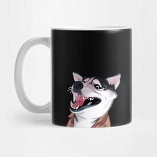 Siberian Husky Laugh Mug